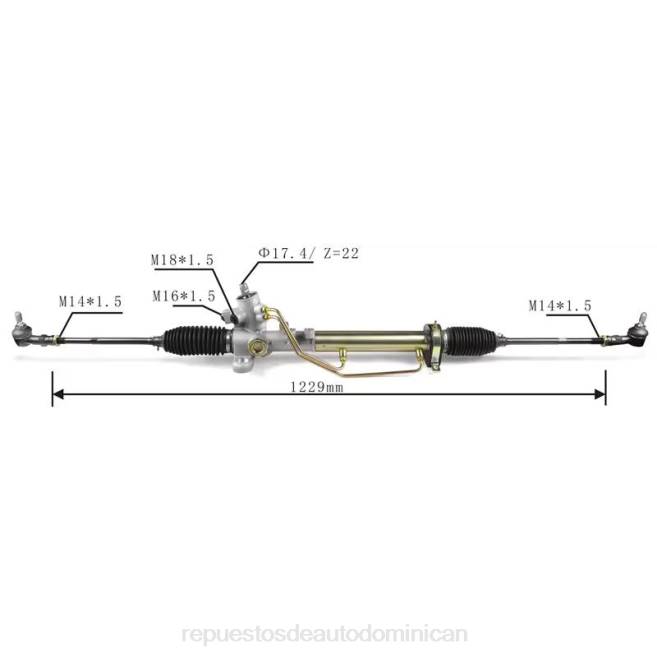 repuestos de autos | FF8T1473 cremallera de dirección asistida 1h0422803a VOLKSWAGEN