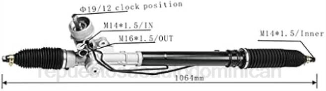 repuestos de motos mayorista | FF8T1476 cremallera de dirección asistida 4b1422066a VOLKSWAGEN